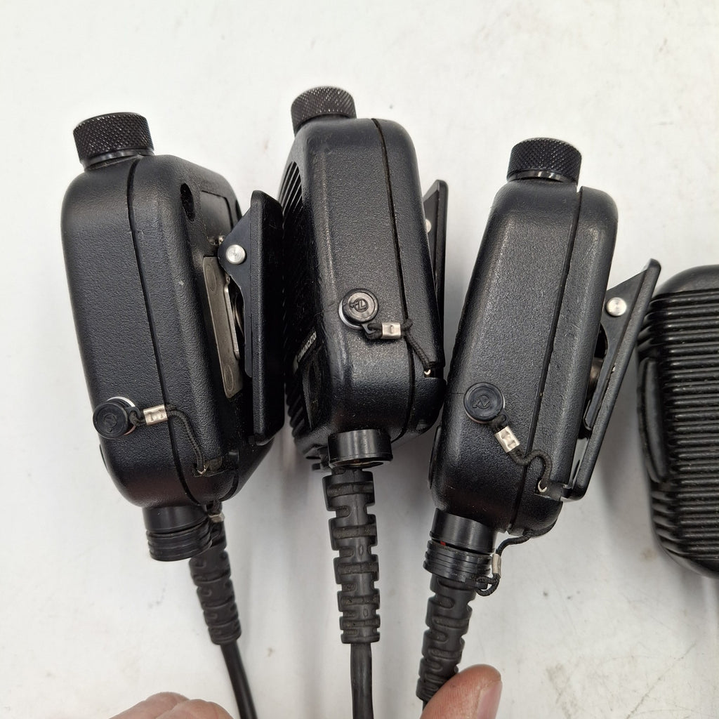 Sonic Communications Speaker-Microphone Handmic x5 + Niros 9261 x1 - Job Lot Bundle - Used - Spares or Repair