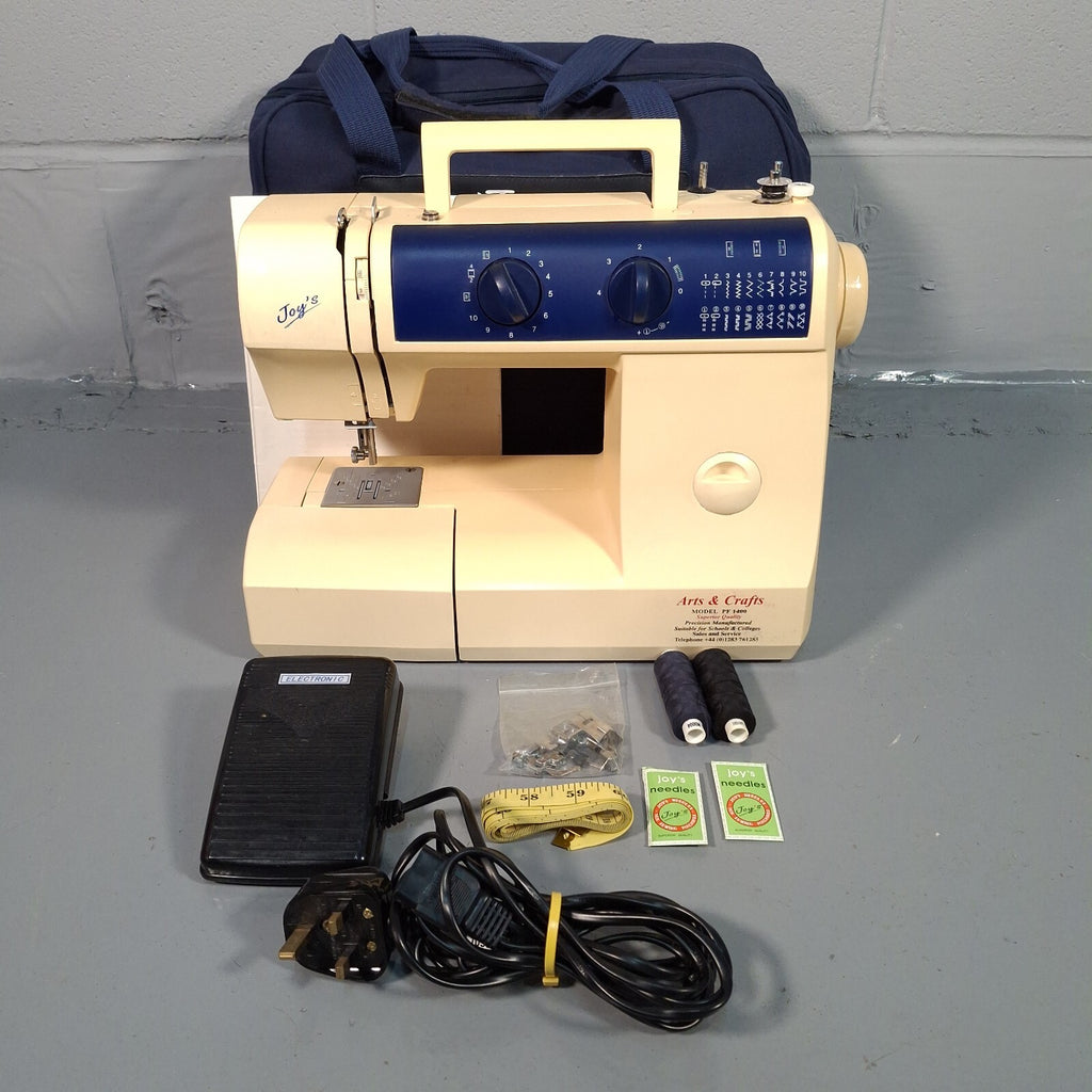 Joys PF-1400 Sewing Machine With Pedal, Instructions & Carry Bag