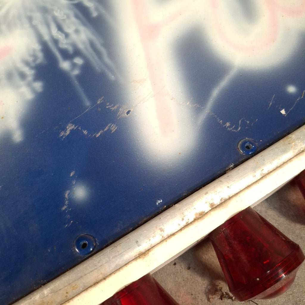 Vintage Fairground “Slots of Fun” Illuminated Lightbox Panel | Arcade Sign | 145cm | Used