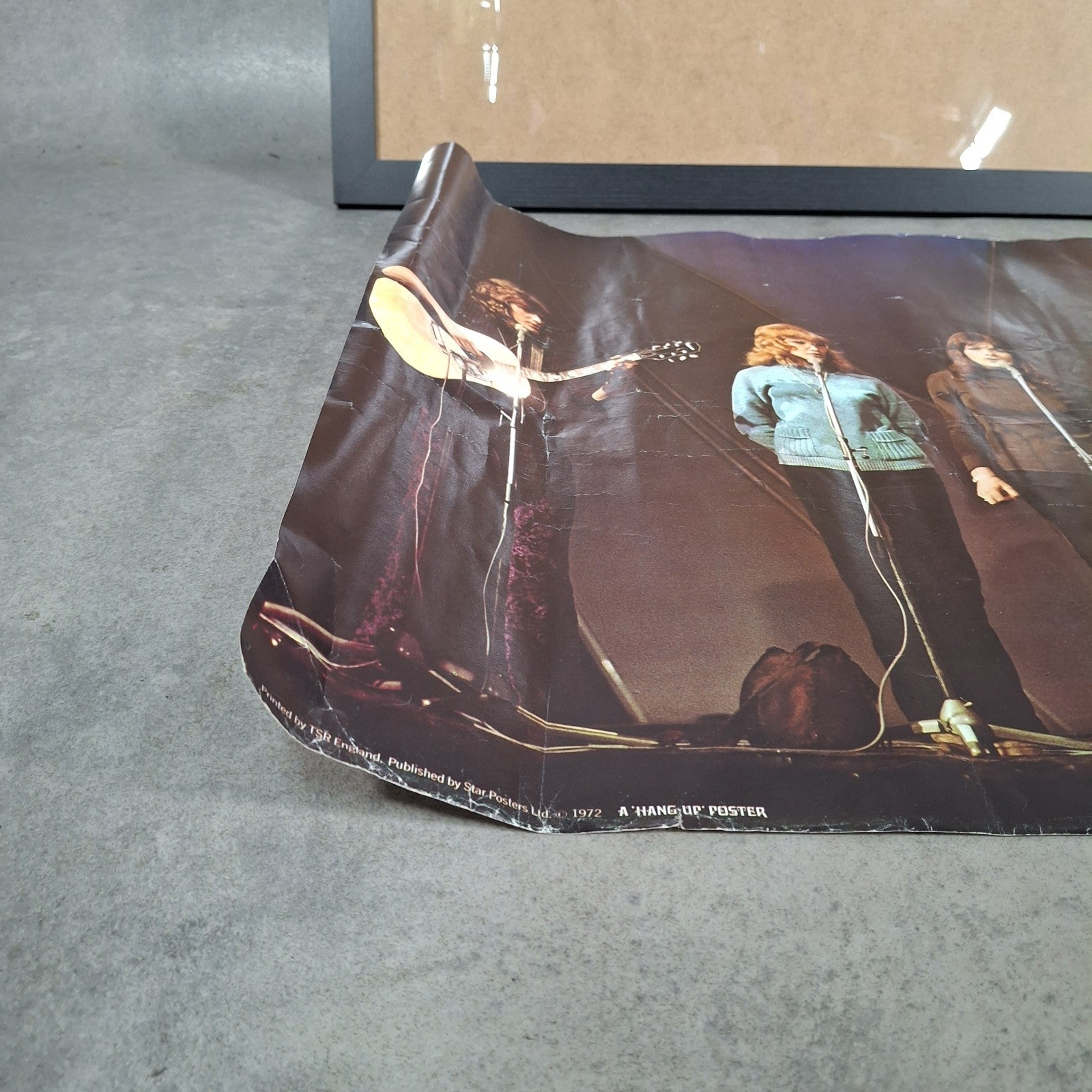The New Seekers Original 1972 Vintage Poster | Chris Walter | Hang Up Series | Star Posters TSR | Used