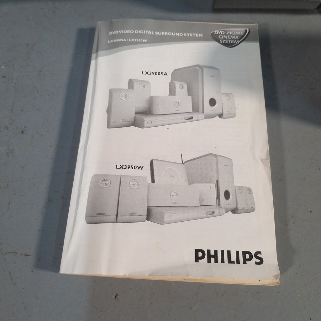 Philips Surround Sound Speakers For LX3900SA & LX3950W With Wireless Receivers