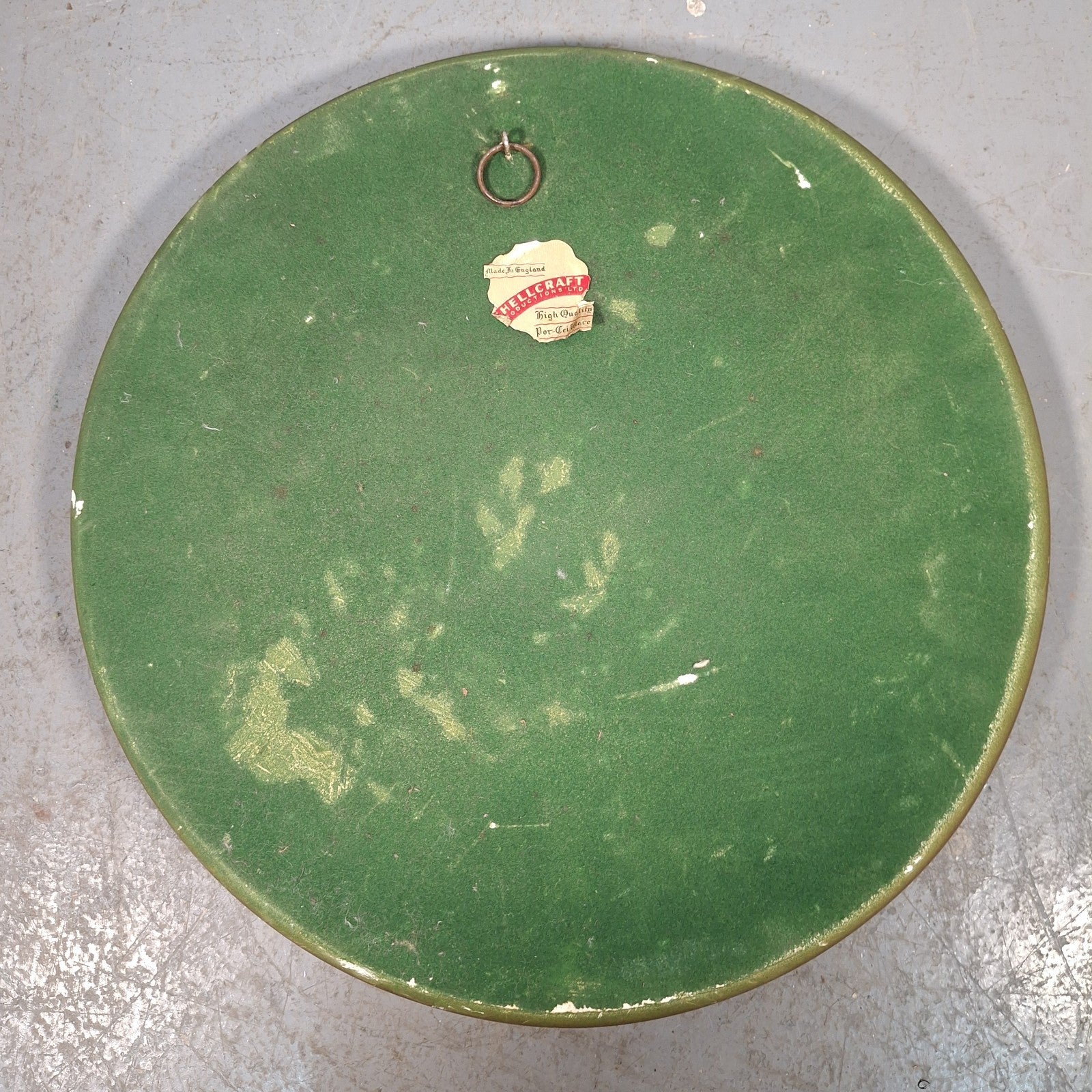 Vintage Shellcraft Convex Wall Mirror | Ornate Frame | 40cm | Made in England