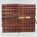 Collection 22 Books Fireside Dickens Works Chapman Hall Illustrated FULL LEATHER