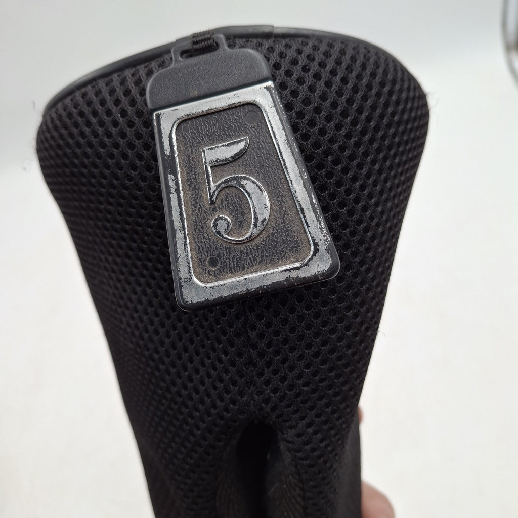 Hippo Golf 5 Wood Club Head Cover - Black Mesh - Used