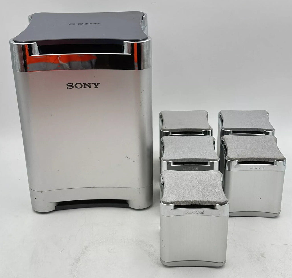Sony SS-TS503S & SS-WS503 5.1 Home Cinema Speaker Set - 5 Satellites + Subwoofer, Used