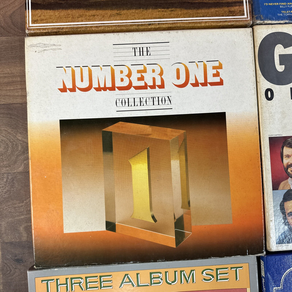 14x 12” Vinyl Record Boxsets Job Lot Bundle