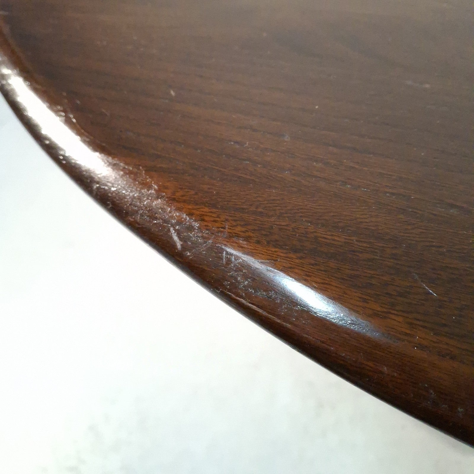 Ercol 506 Drop Leaf Supper Table | Elm Top & Beech Legs | Old Colonial | Vintage | Used