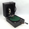 Decca Junior Portable Gramophone | 1920s | Leather Case | Hand Crank | 78 RPM | Used