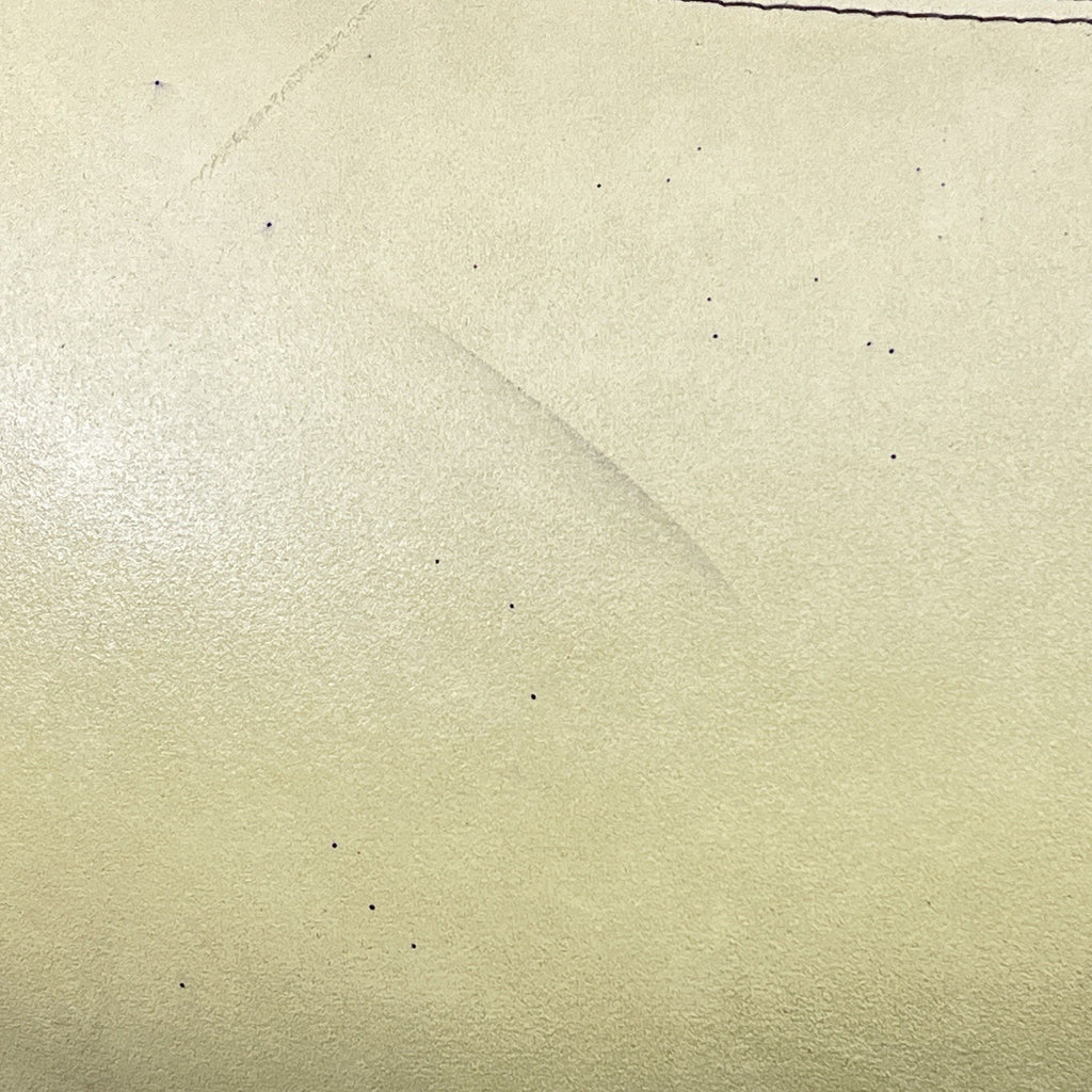 Allermuir A621 Commercial Pouf Ottoman | Yellow Vinyl | Furka Regal Silver | 2012 | Used