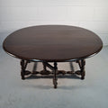 Ercol 506 Drop Leaf Supper Table | Elm Top & Beech Legs | Old Colonial | Vintage | Used
