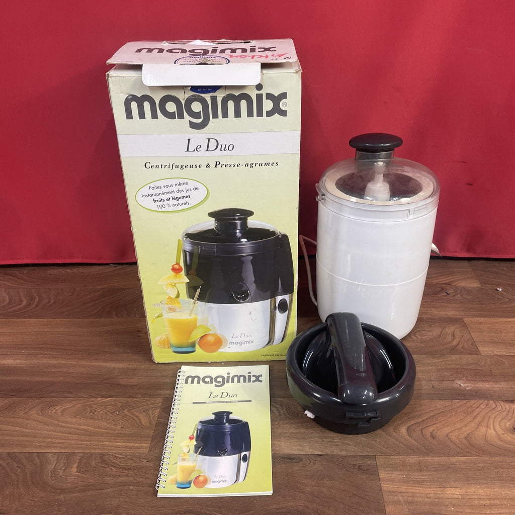 Magimix Le Duo Electric Juicer & Citrus Press - Boxed With Instructions - Used