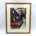 Framed Colour Photograph - GWR Prairie Tank No. 4588 at Kingswear - Paignton & Dartmouth Steam Railway - Railwayana - 44x54cm
