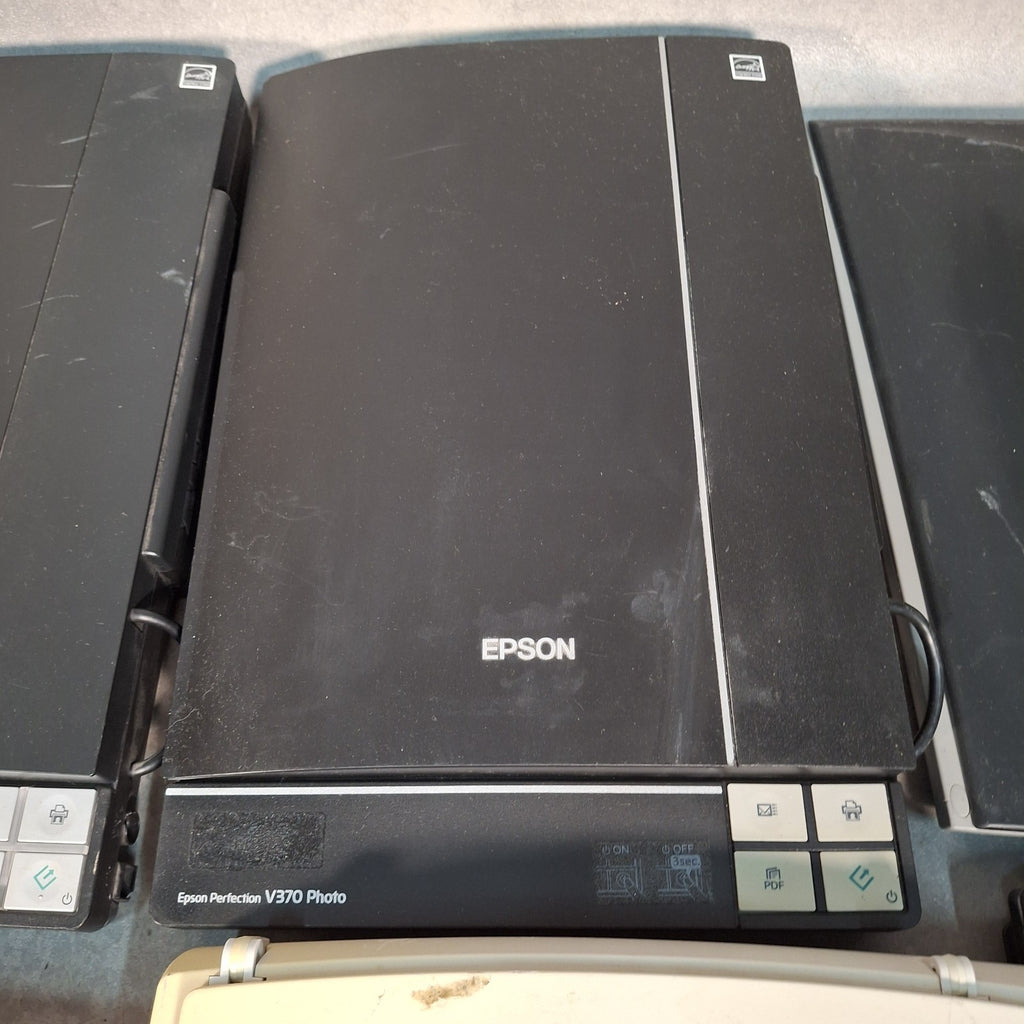 9x Joblot Flatbed Scanners Epson Canon HP Etc Spares Repairs Untested
