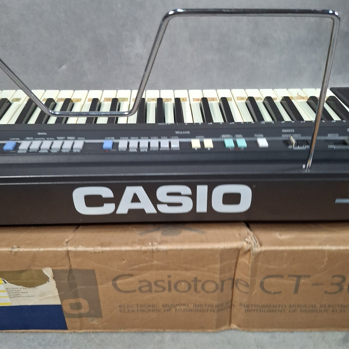 Casio Casiotone CT-360 Vintage Electronic Keyboard - 49 Keys, PCM, Working, Boxed, Used