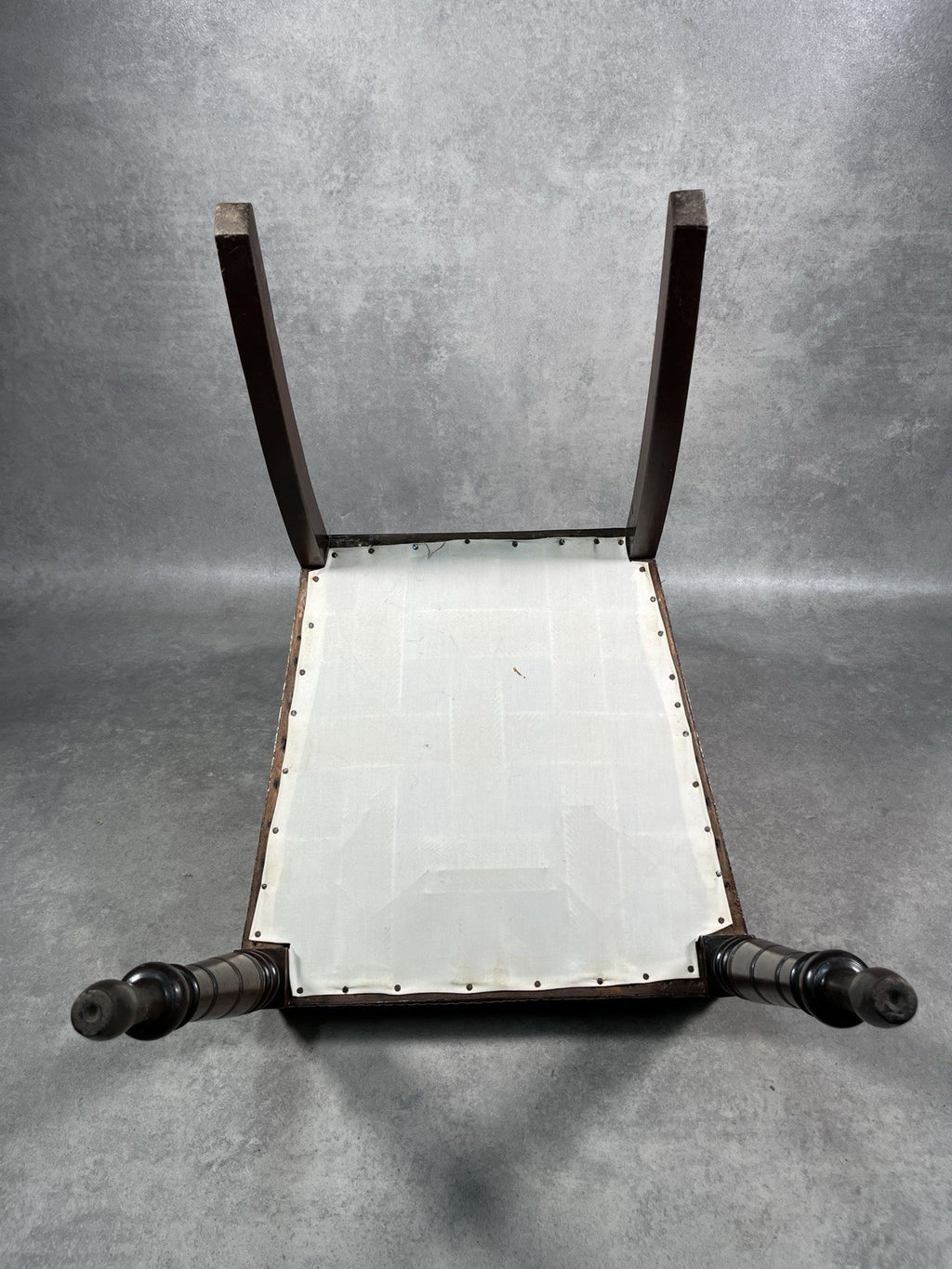 Edwardian Inlaid Mahogany Chair | Satinwood Fan Motif | Floral Upholstery | c.1900 | Antique | Used