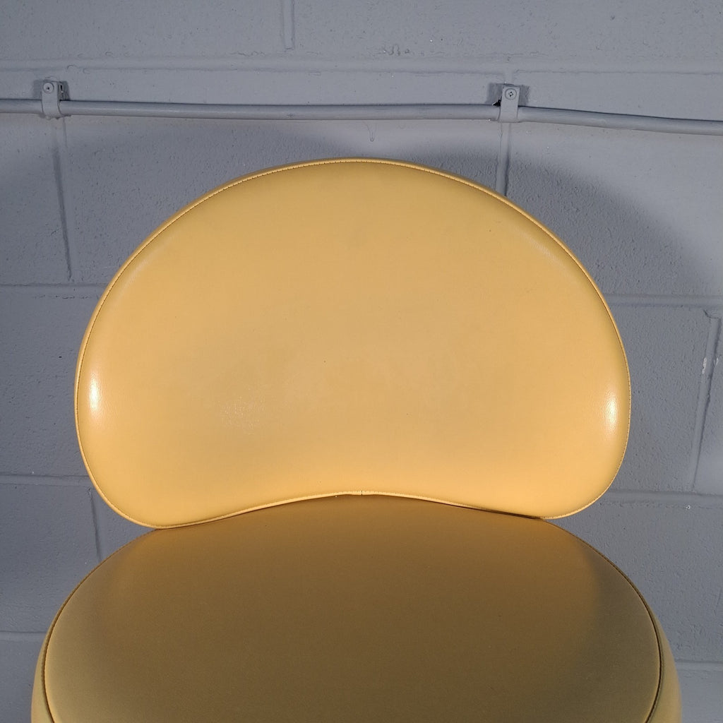 Murray HADV GN Dentist Stool Chair Hydraulic Swivel Yellow