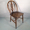 Ercol Blue Label Fleur De Lys Windsor Dining Kitchen Farmhouse Rustic Chair Prop
