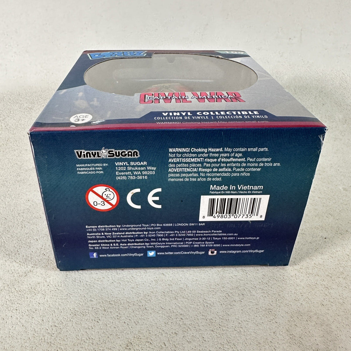 Funko Dorbz Falcon #109 - Captain America Civil War - Vinyl Sugar - Vinyl Collectible - Box Damaged - Pre-Owned