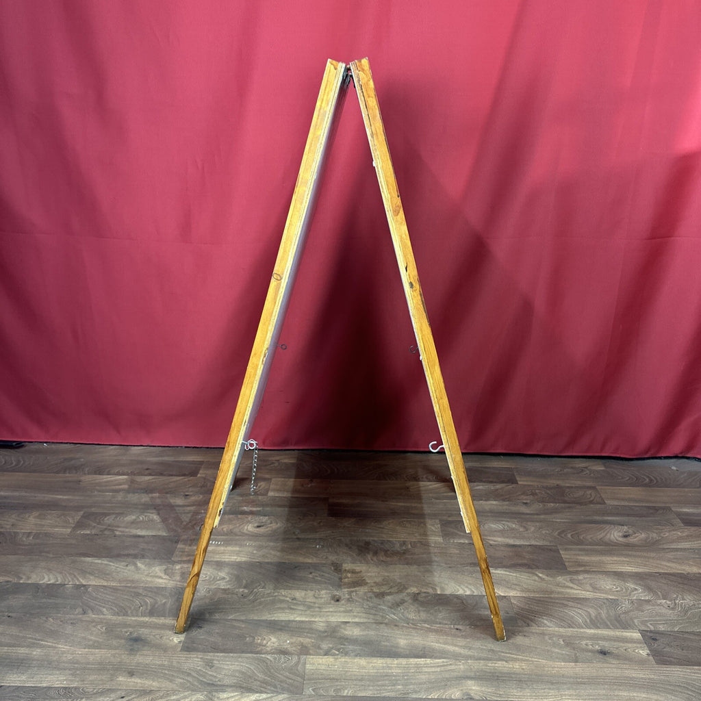 Shop Sign Advertising Display Cafe Store Double Sided Notice Chalk Board