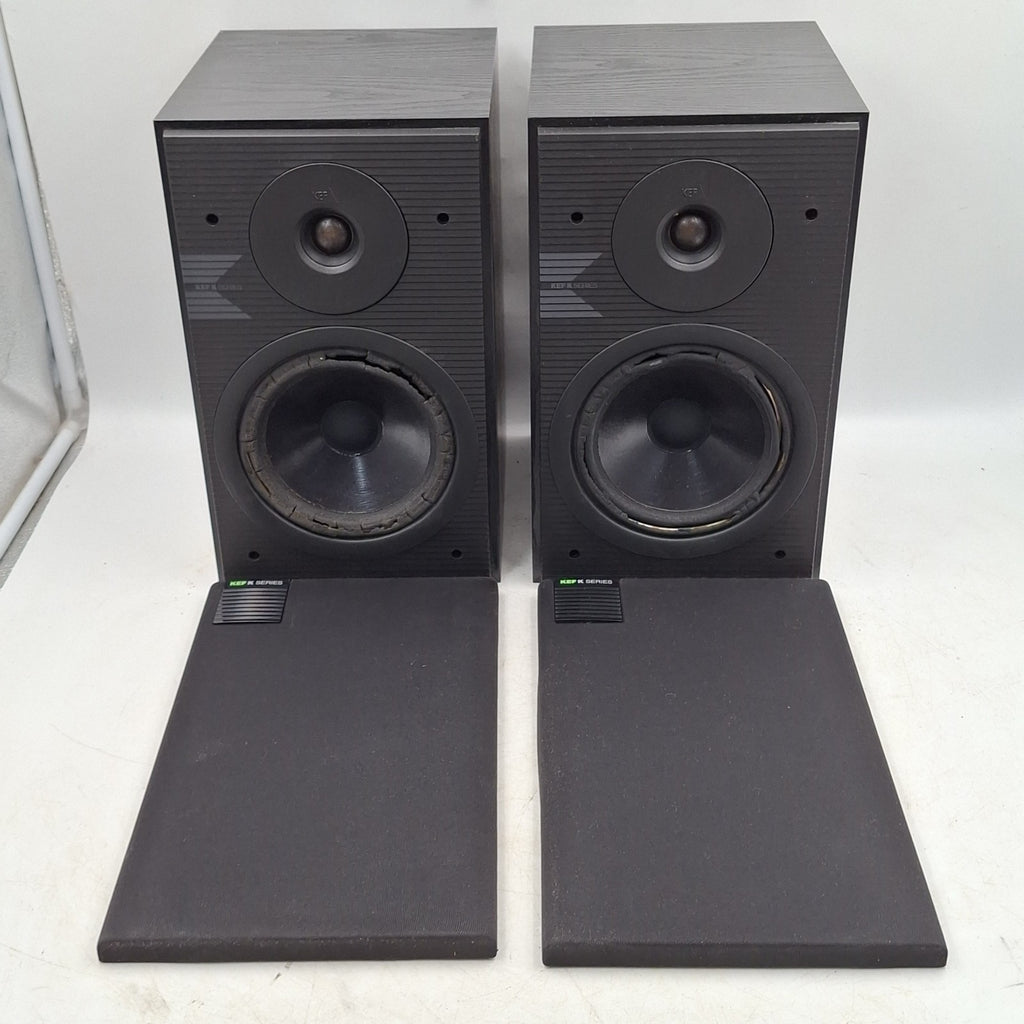 KEF K120 SP3132 Vintage K Series 2-Way Bookshelf Speakers 80W 8Ω Made in UK