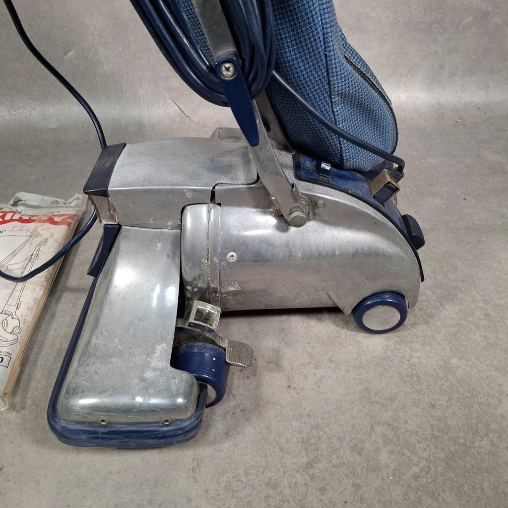 Kirby Tradition 3-CB Vintage Bagged Upright Vacuum Cleaner | Tested & Working | Used | Silver