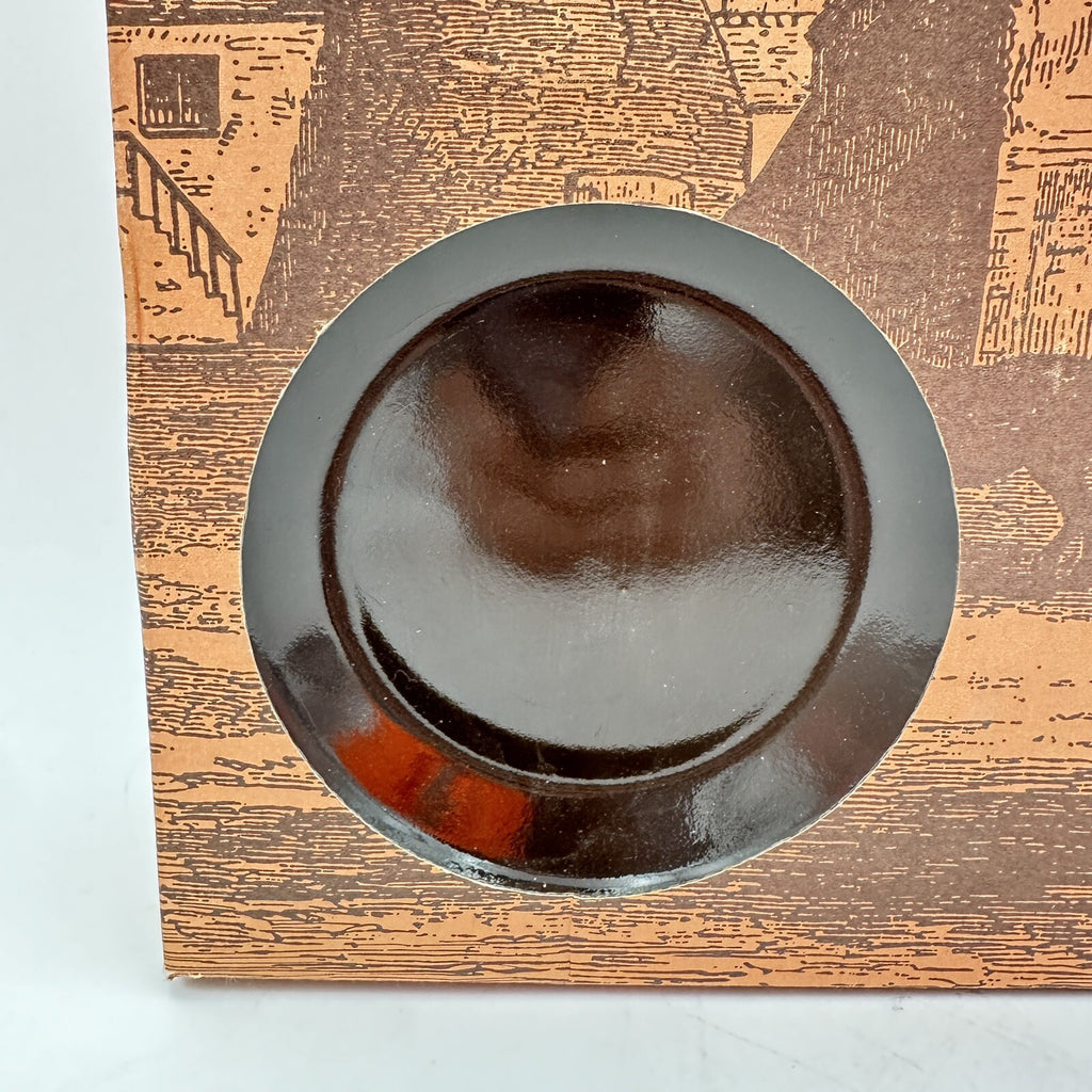 Cartwright & Edwards 18 Piece Tea Service - Dark Brown Glaze - Stoke-on-Trent - New Old Stock - Vintage