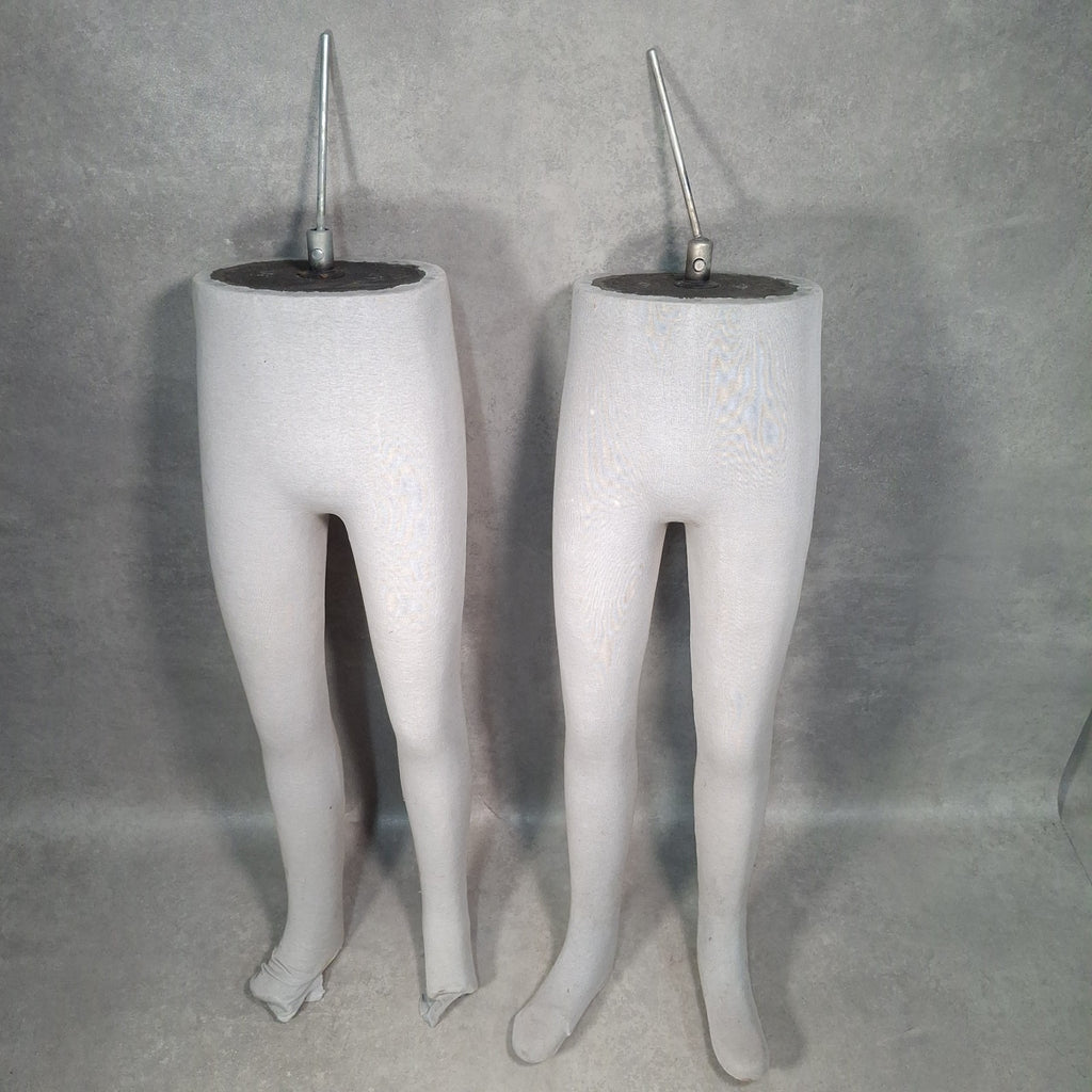 Pair of Vintage Stockman London Tailor's Mannequins | Articulated Arms & Hands | Used