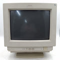 Apricot XJ54137 13" Colour CRT VGA Monitor - Spares or Repairs, Blank Screen Fault, Retro Prop, Used