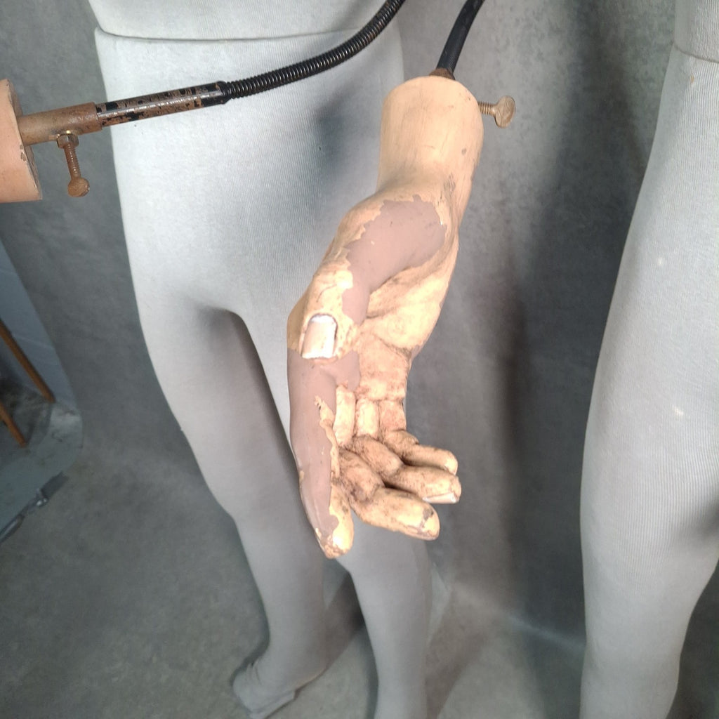 Pair of Vintage Stockman London Tailor's Mannequins | Articulated Arms & Hands | Used