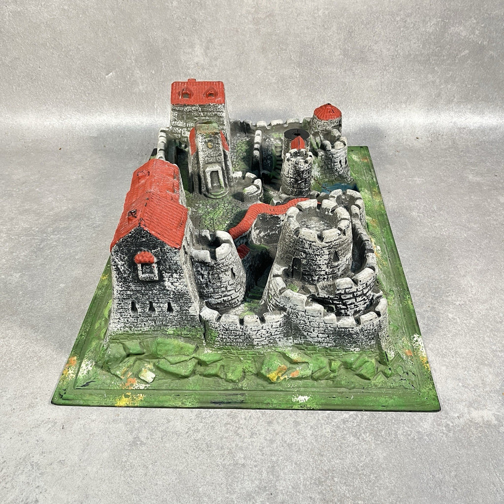VTG Hausser ECO Germany Elastolin Spielwaren Castle Medival Playset 70's Diorama
