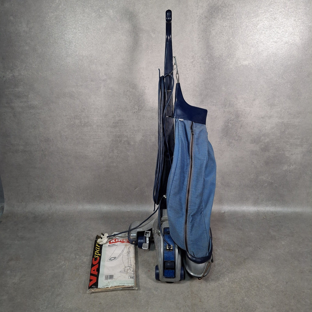 Kirby Tradition 3-CB Vintage Bagged Upright Vacuum Cleaner | Tested & Working | Used | Silver