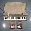 Rare VTG 1983 Casio Casiotone 610 Electronic Musical Keyboard Metal + Receipt