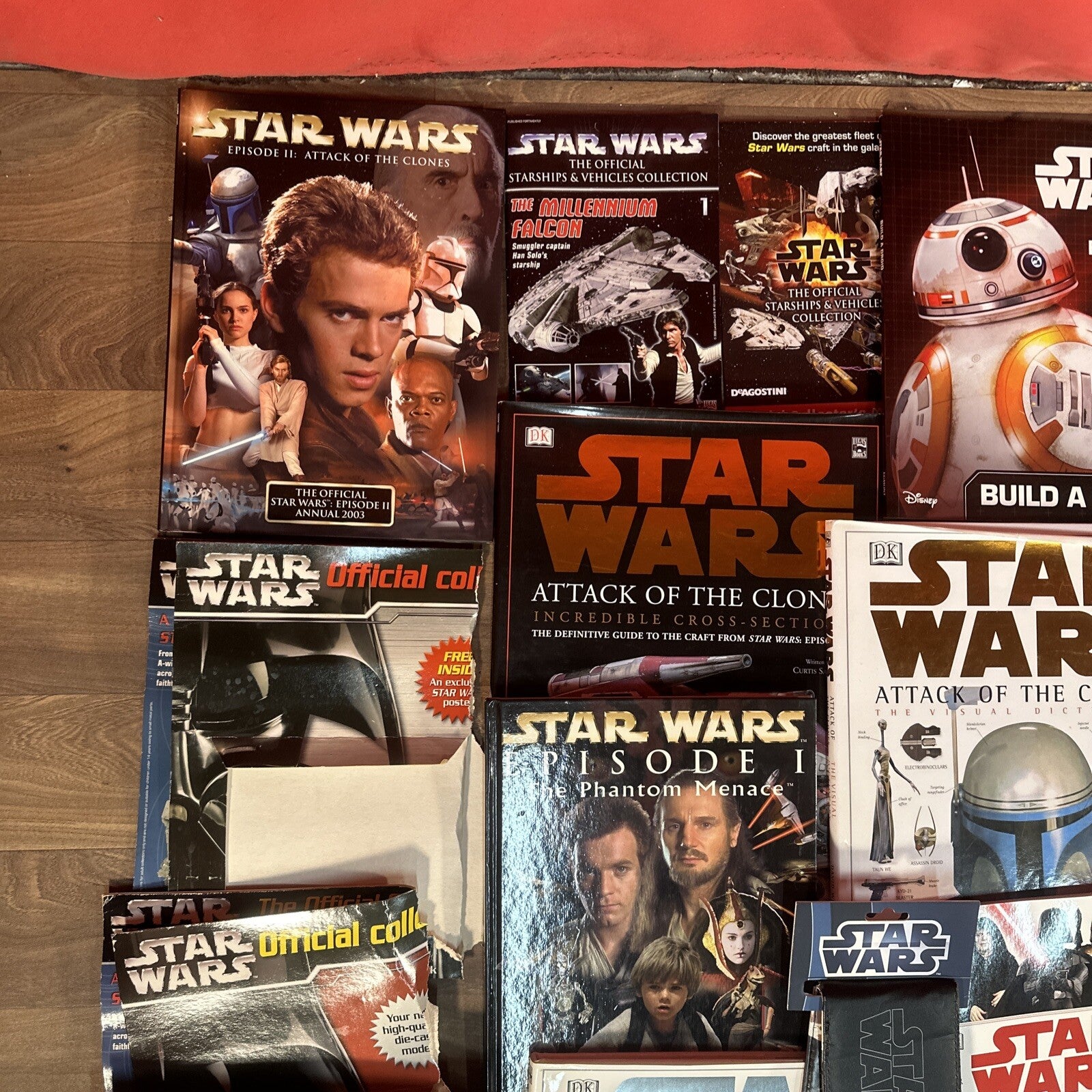 Huge Star Wars Bundle Collection Vintage & Modern Some Rare Bits Toys Books Etc