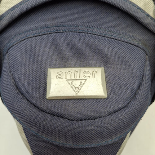 Antler Camera Holster Bag - Compact Padded Carry Case with Shoulder Strap & Belt Loop - Navy Blue - Used