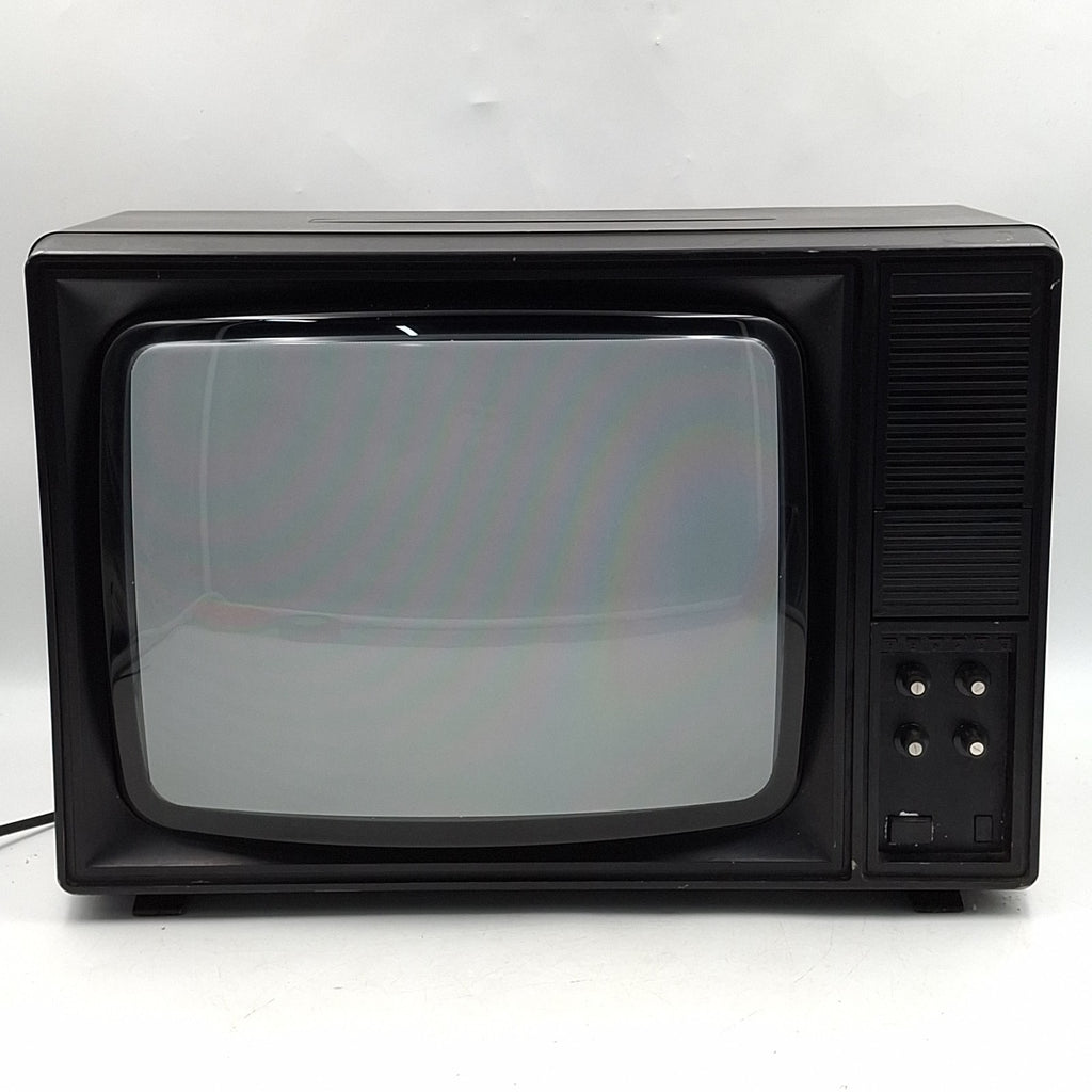 Fidelity CTV-14 CRT TV Screen 14” Black & White RF Input – For Parts Prop