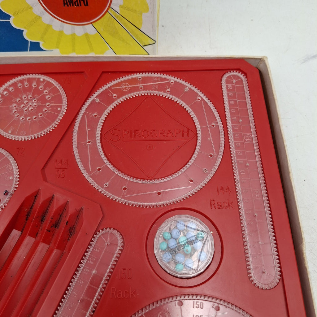 Denys Fisher Spirograph - Original 1960s/70s Set in Original Box - Vintage Drawing Toy - Used