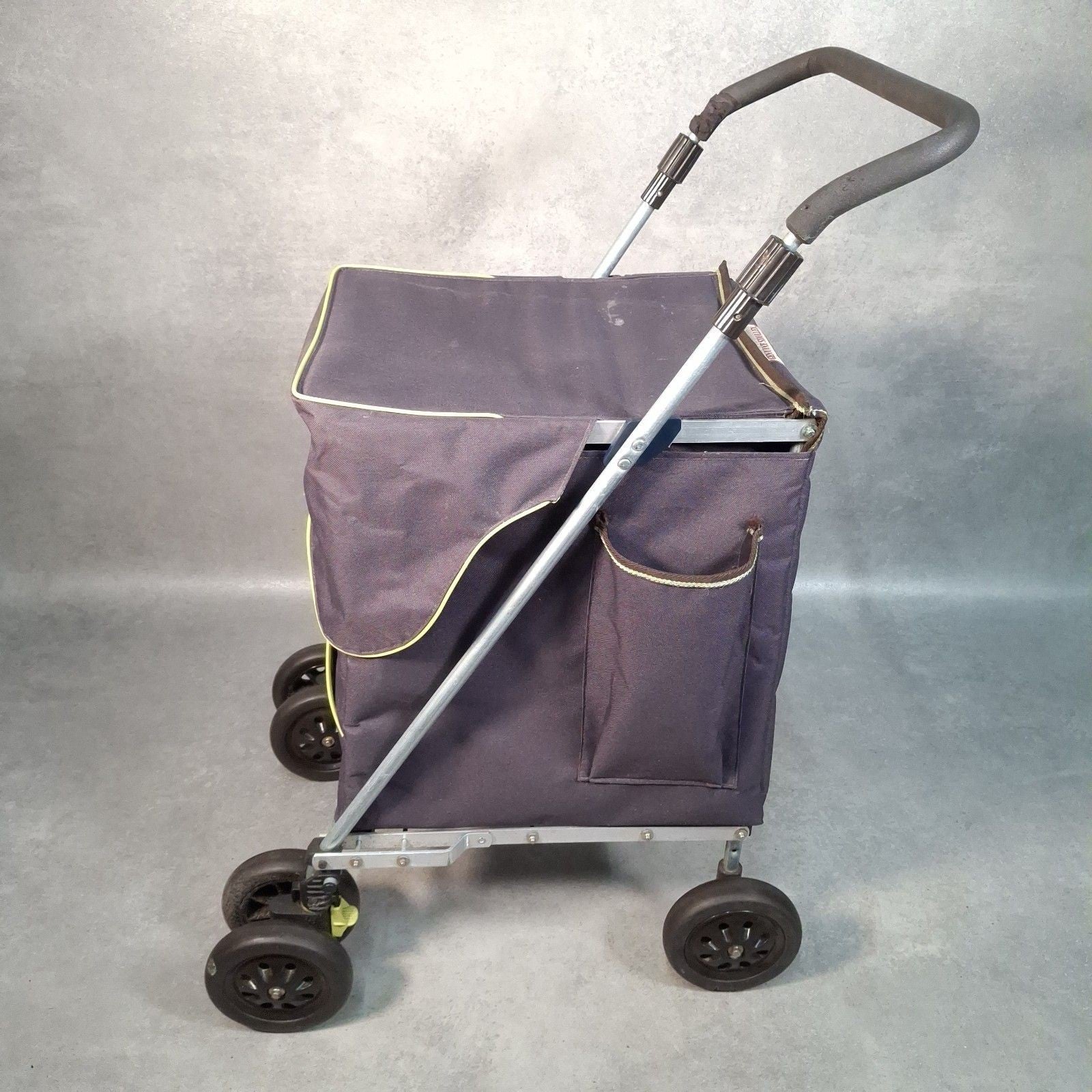 Sholley Shopping Trolley Walking Aid Folding 6 Wheeled Basket Read Description