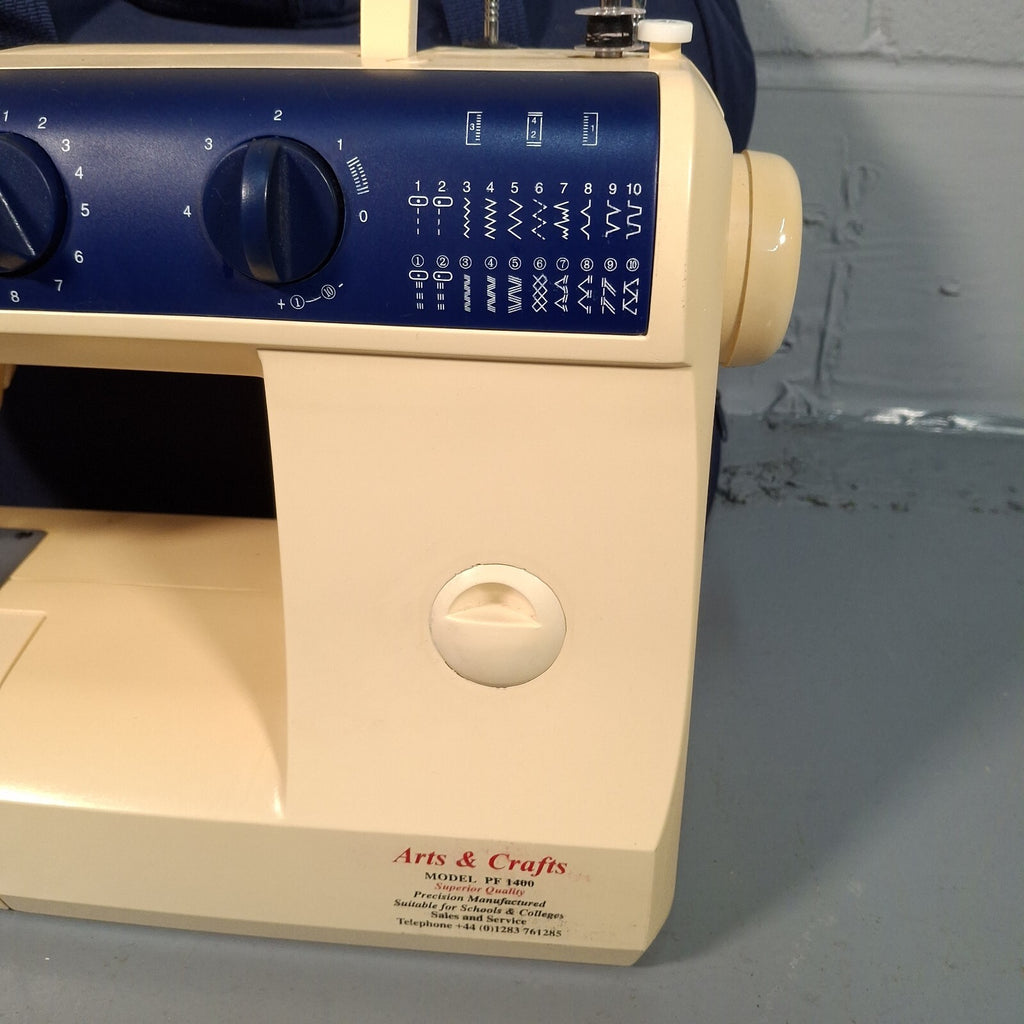 Joys PF-1400 Sewing Machine With Pedal, Instructions & Carry Bag