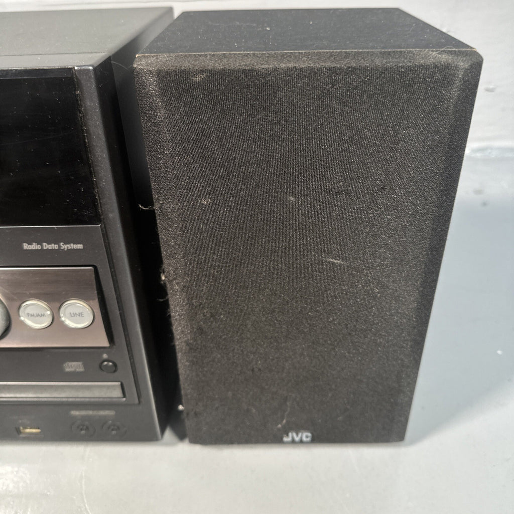 JVC UX-G37 Micro Hi-Fi Component System | CD | FM/AM Tuner | Used | Black | Vintage