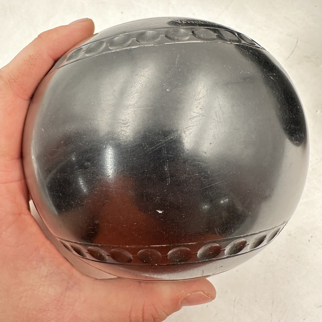 Henselite Super-Grip Lawn Bowls - Size 5 - Bias 273-EF - Set of 4 - BIBC Approved - Vintage - Used