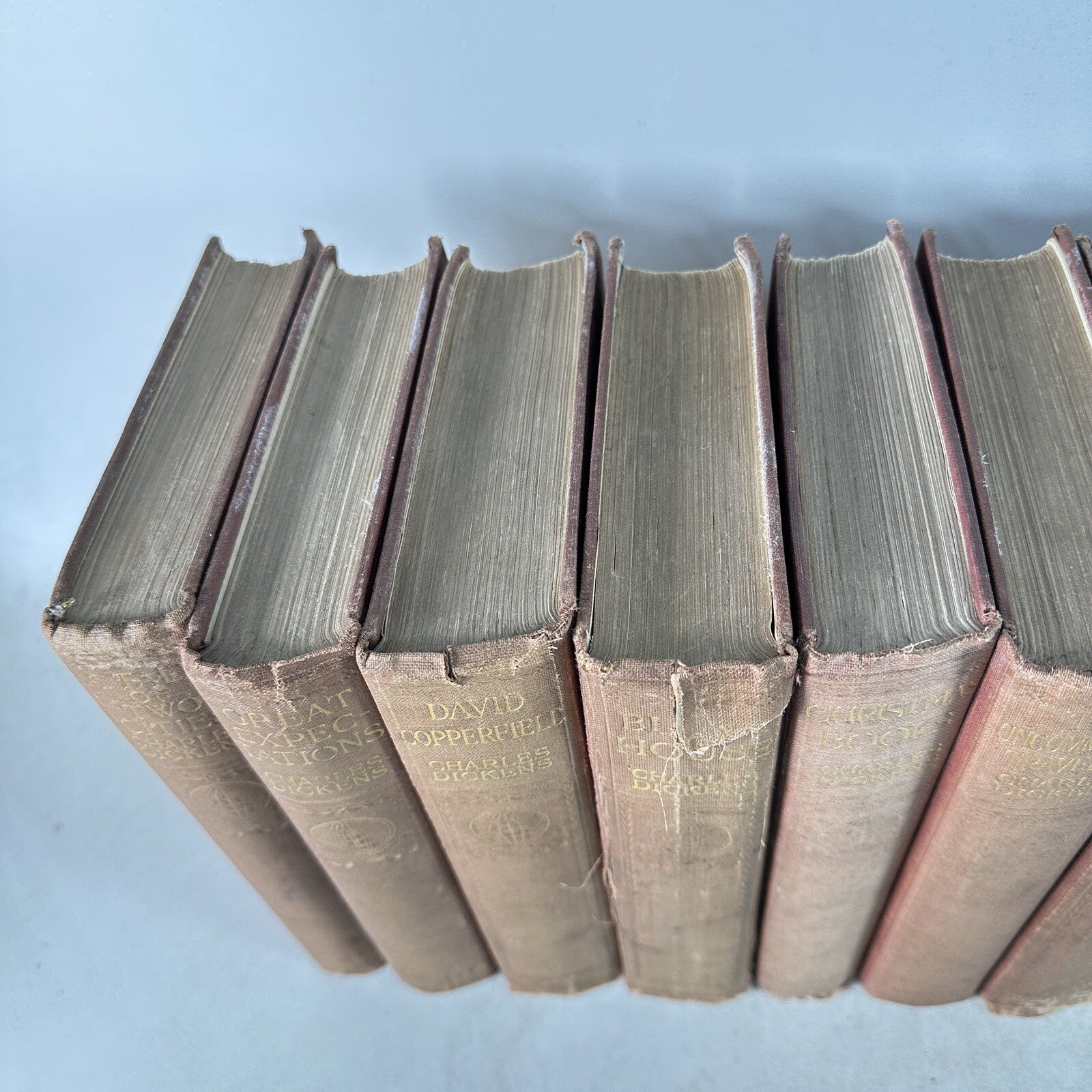 Book Set Charles Dickens 17 Volumes 1914 Chapman & Hall Antique Vintage