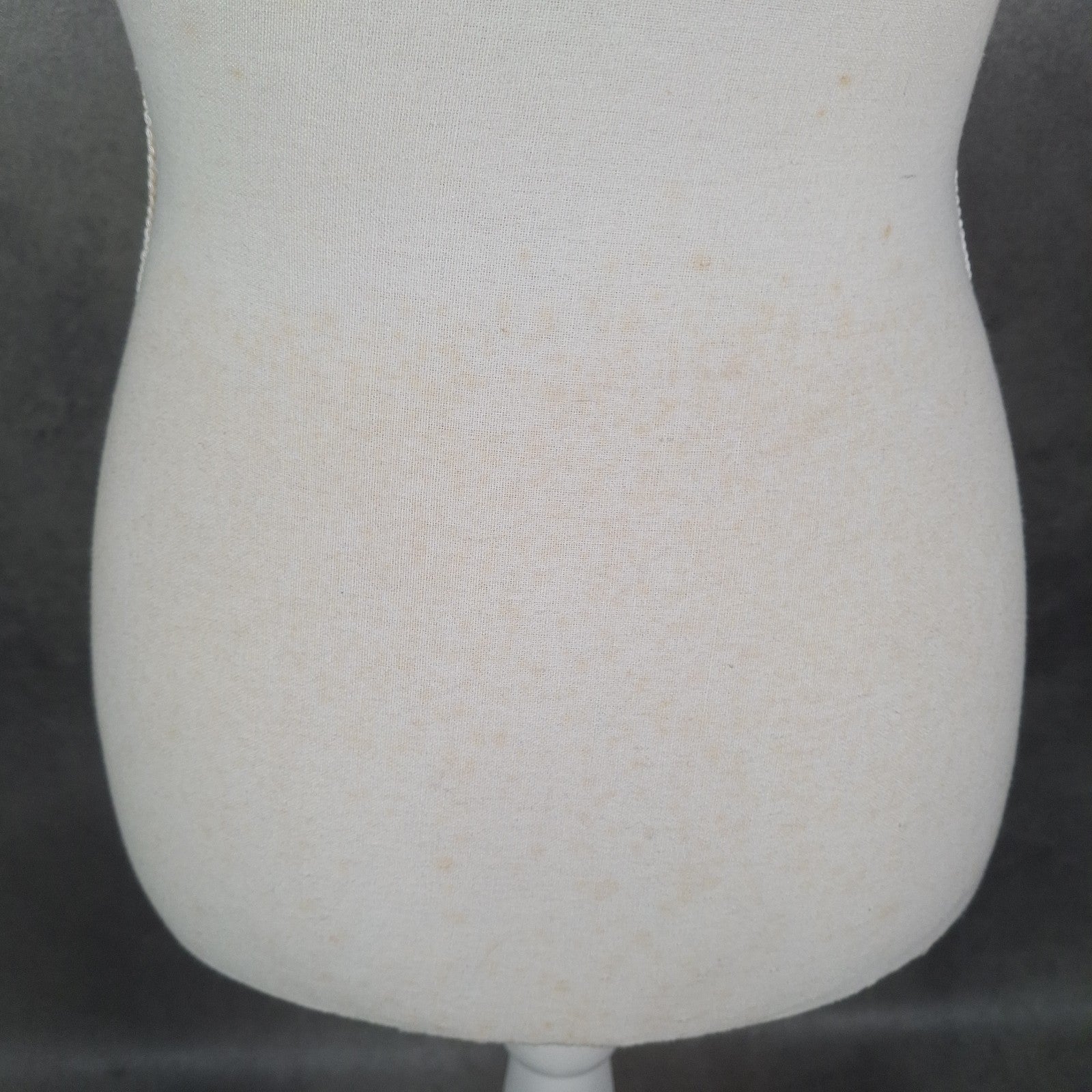 Dressmakers Mannequin Display Lace Covered Female Stand White Shabby Chic