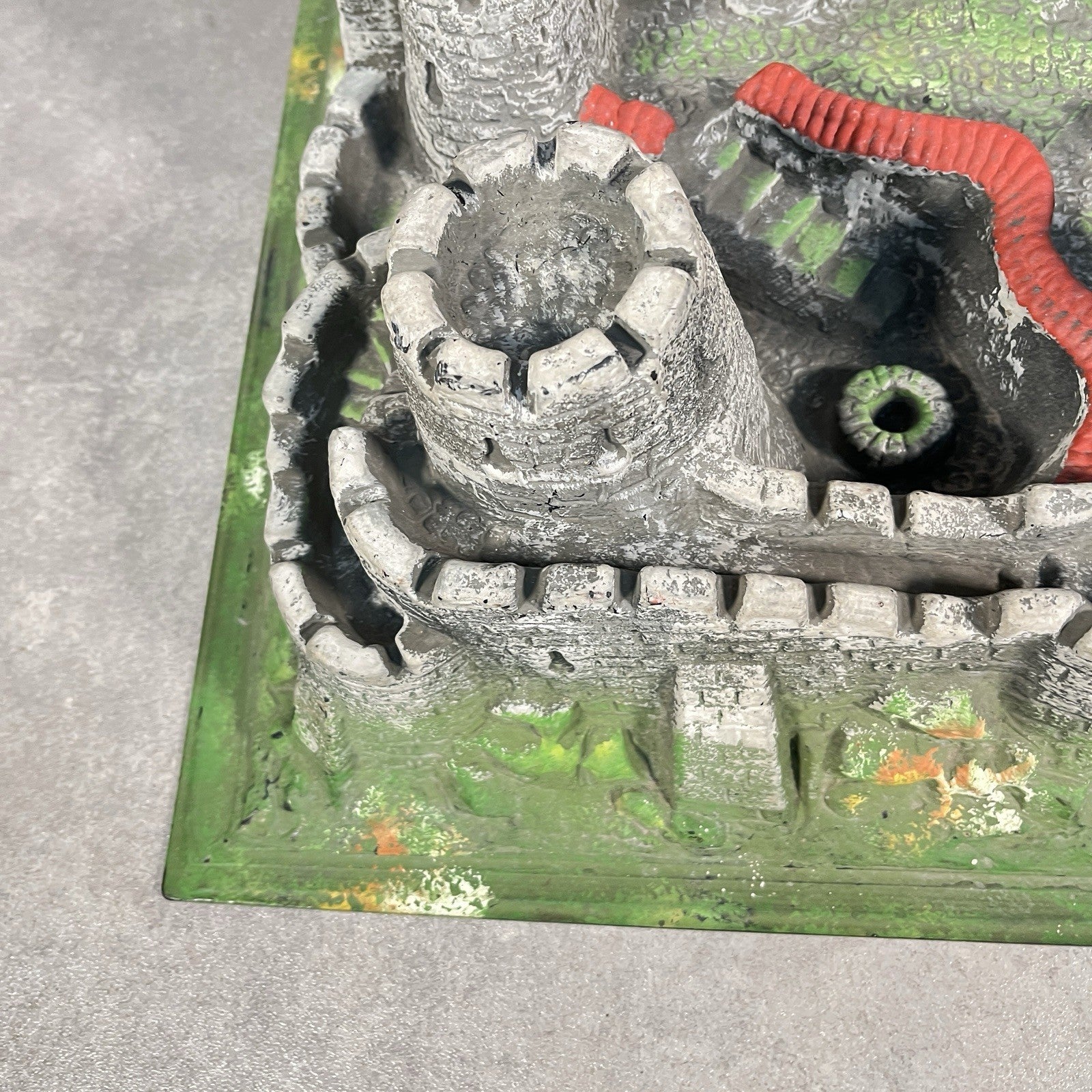 VTG Hausser ECO Germany Elastolin Spielwaren Castle Medival Playset 70's Diorama