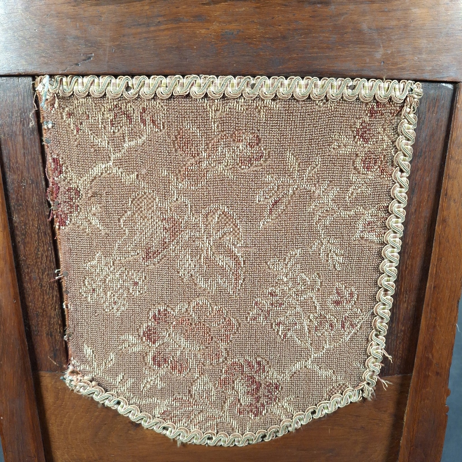 Antique Barber & Son Birmingham Walnut Carved Dining Hall Chair Brass Castors