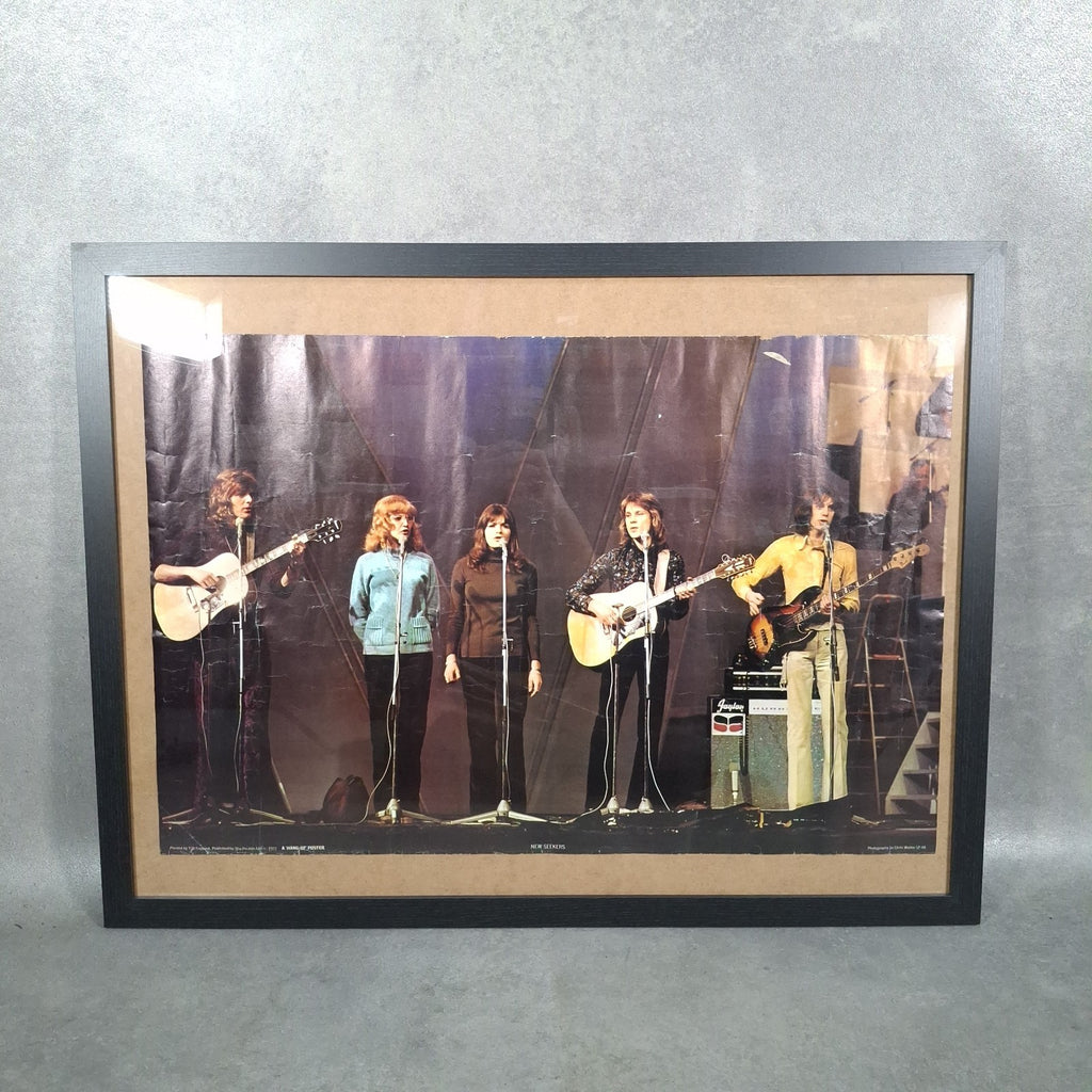 The New Seekers Original 1972 Vintage Poster | Chris Walter | Hang Up Series | Star Posters TSR | Used