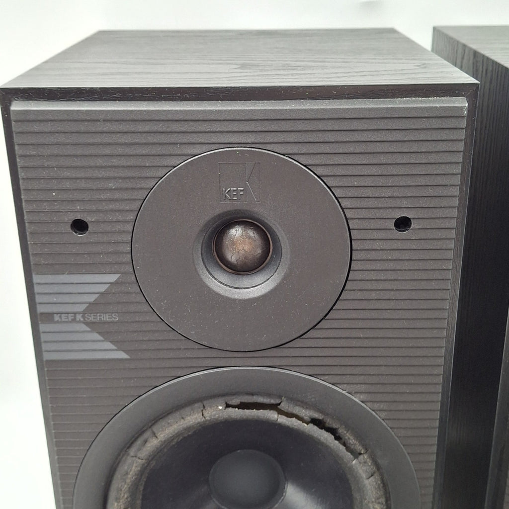 KEF K120 SP3132 Vintage K Series 2-Way Bookshelf Speakers 80W 8Ω Made in UK