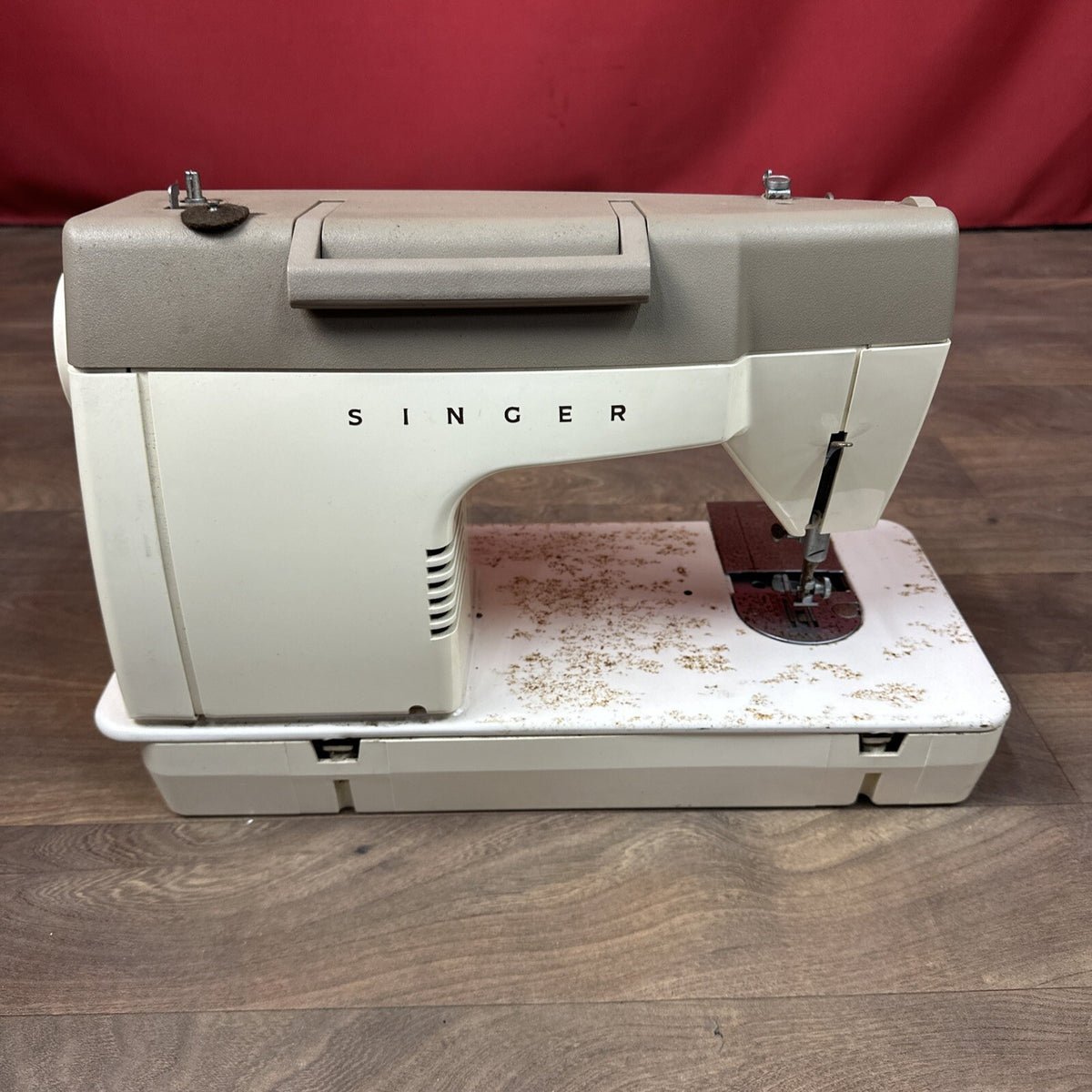 Singer 377 ZigZag Sewing Machine - Used, Untested, No Foot Pedal, For Parts or Restoration