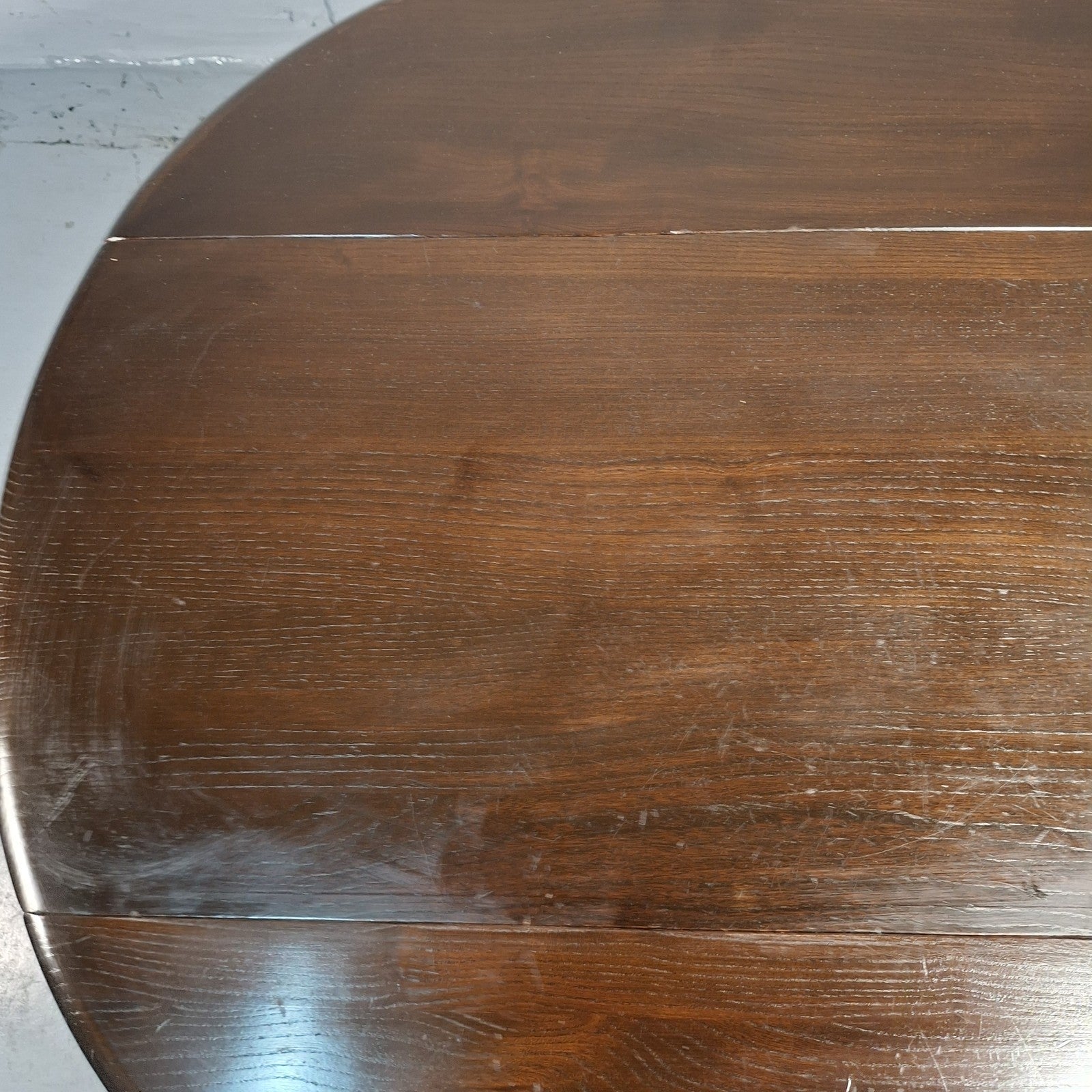 Ercol 506 Drop Leaf Supper Table | Elm Top & Beech Legs | Old Colonial | Vintage | Used