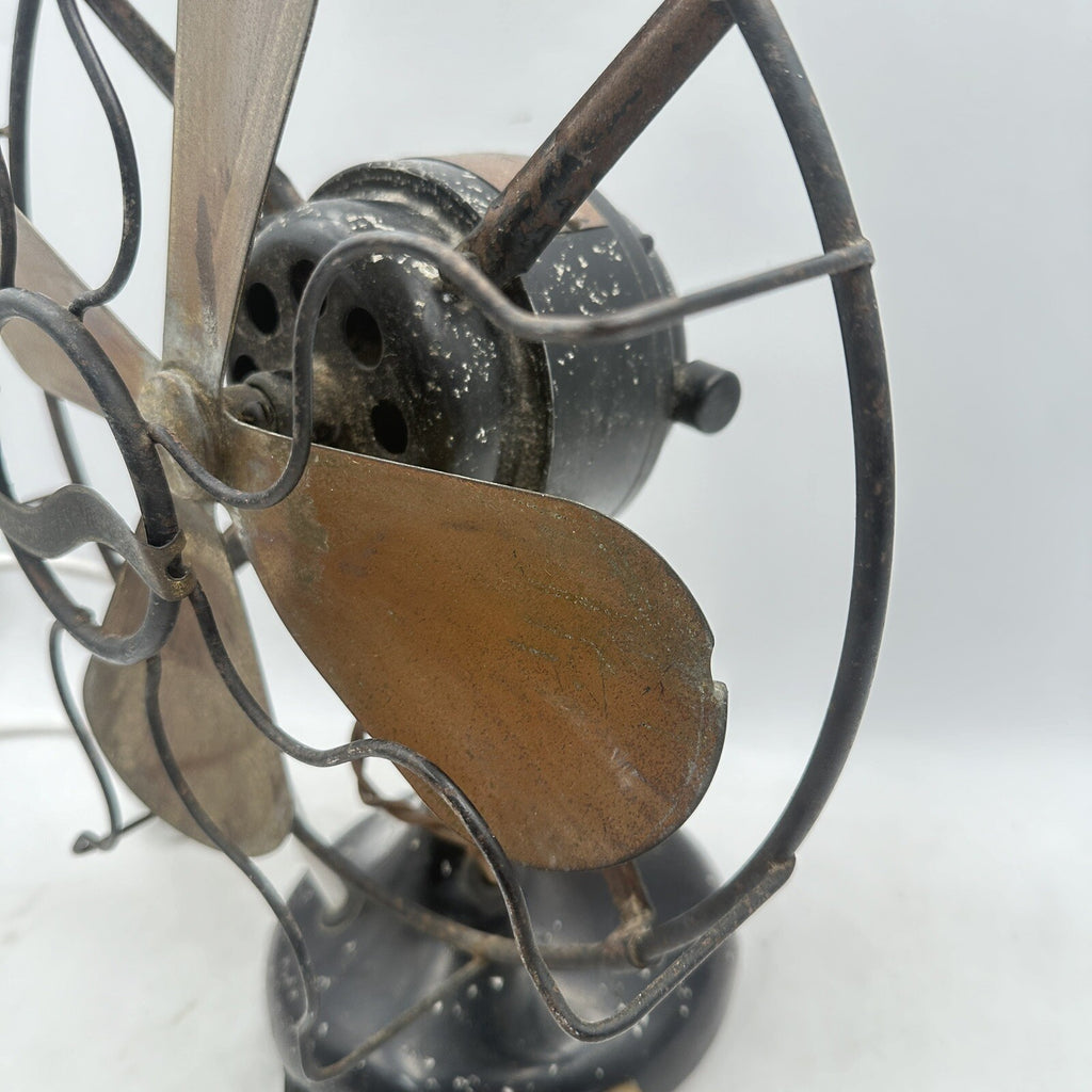 Antique Fan Metropolitan Vickers Rare 230v 12” Wiggle Manchester