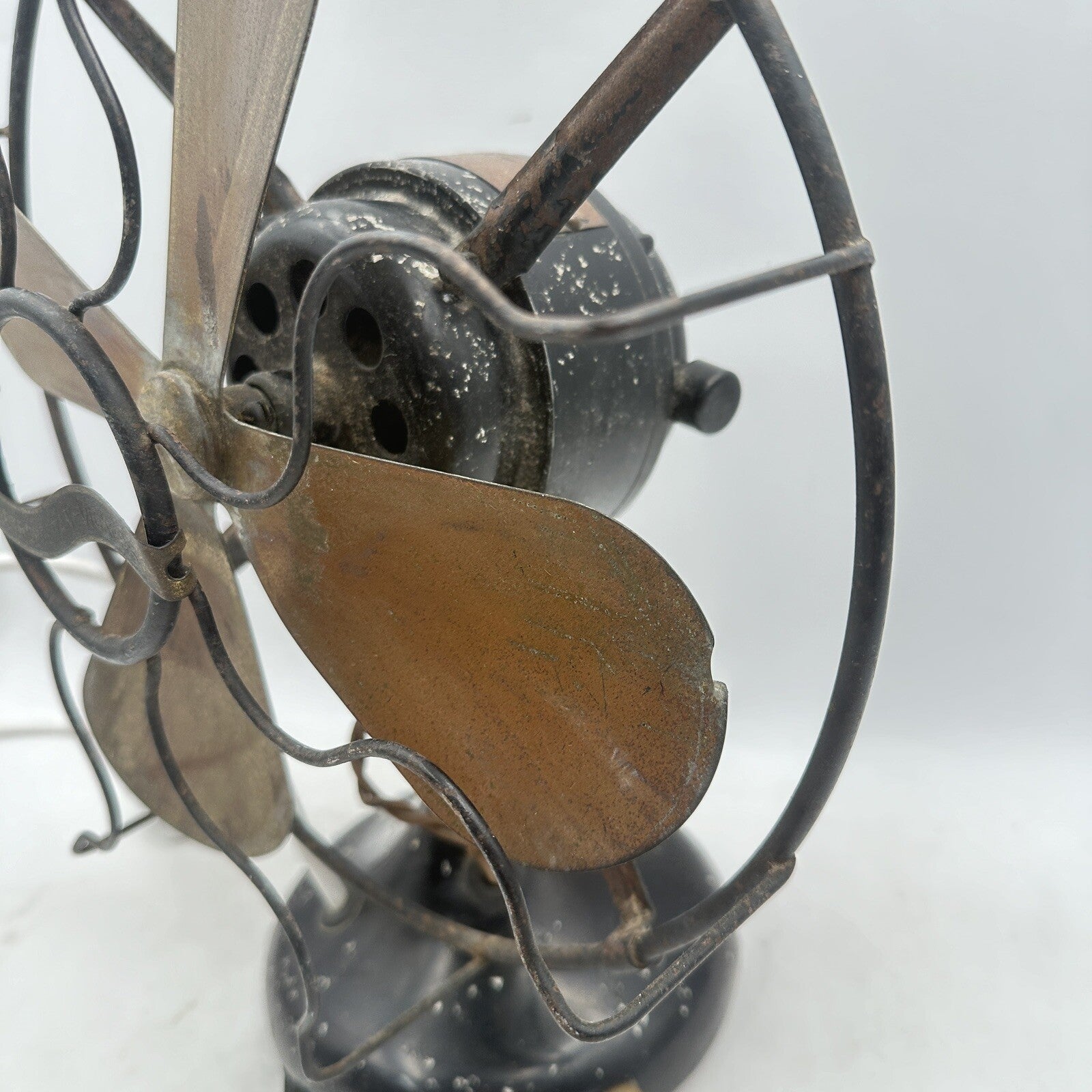 Antique Fan Metropolitan Vickers Rare 230v 12” Wiggle Manchester